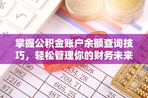 鄯善掌握公积金账户余额查询技巧，轻松管理你的财务未来