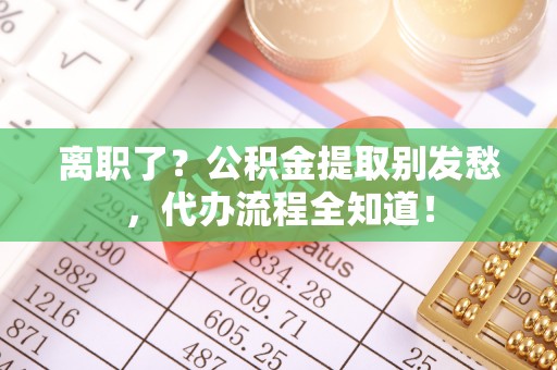 鄯善离职了？公积金提取别发愁，代办流程全知道！