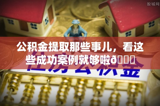 鄯善公积金提取那些事儿，看这些成功案例就够啦😎