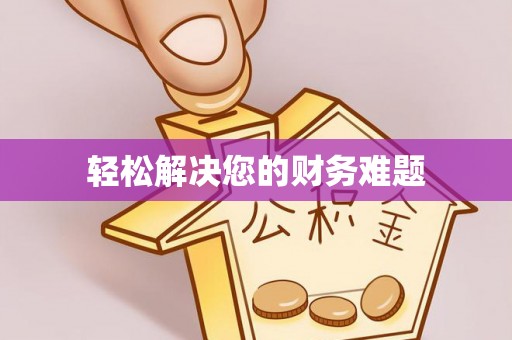 鄯善轻松解决您的财务难题